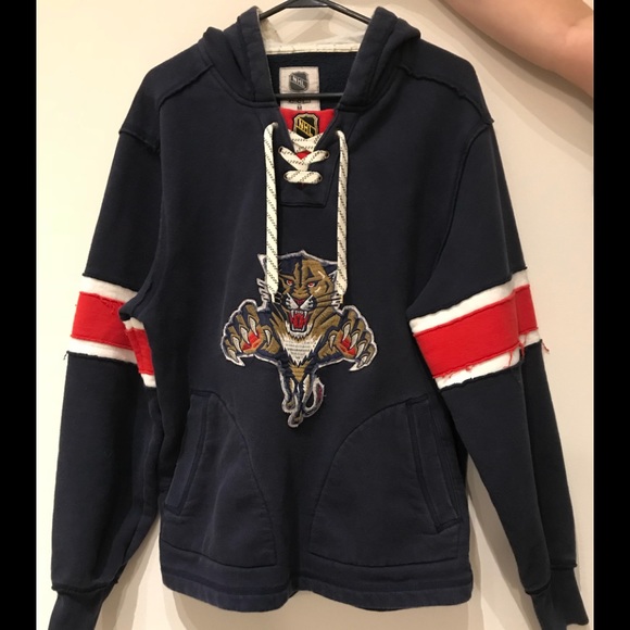 CCM Other - NHL Florida Panthers CCM Medium Distressed Hoodie